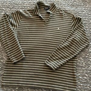 POLO RALPH LAUREN men’s long-sleeve striped shirt, XL